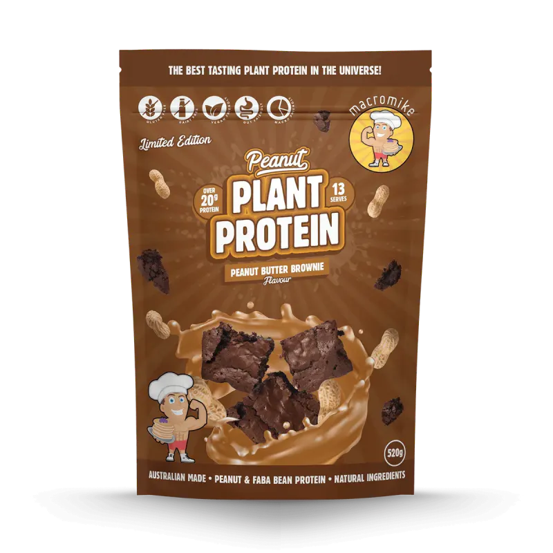 Peanut Butter Brownie Peanut Protein (520g Bag)