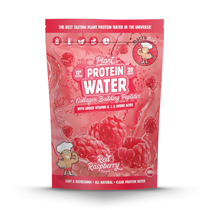 Red Raspberry Plant Protein Water (300g Bag)