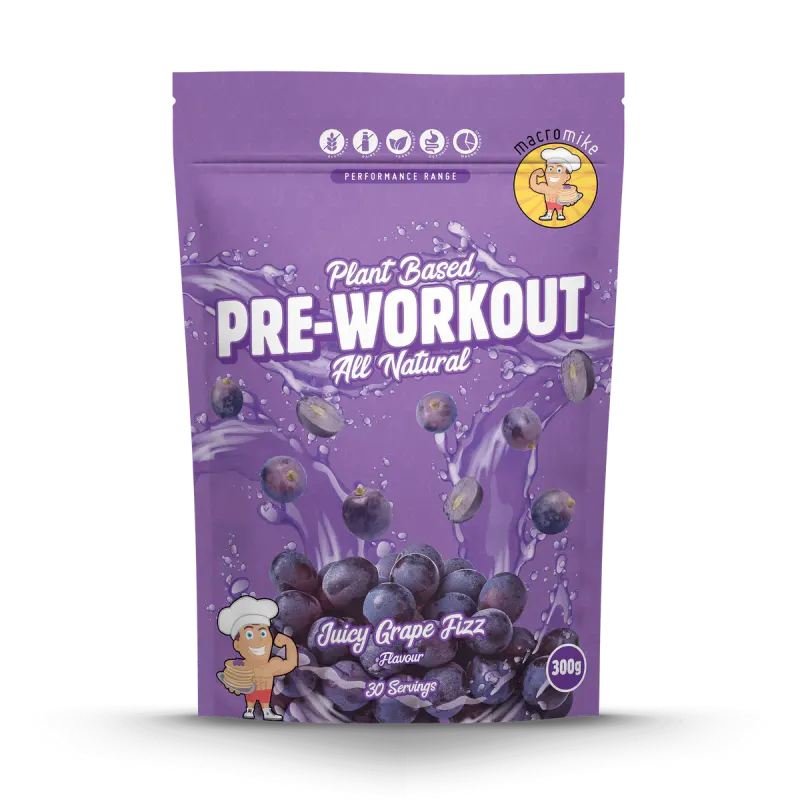Juicy Grape Fizz Pre-Workout (300g Bag)