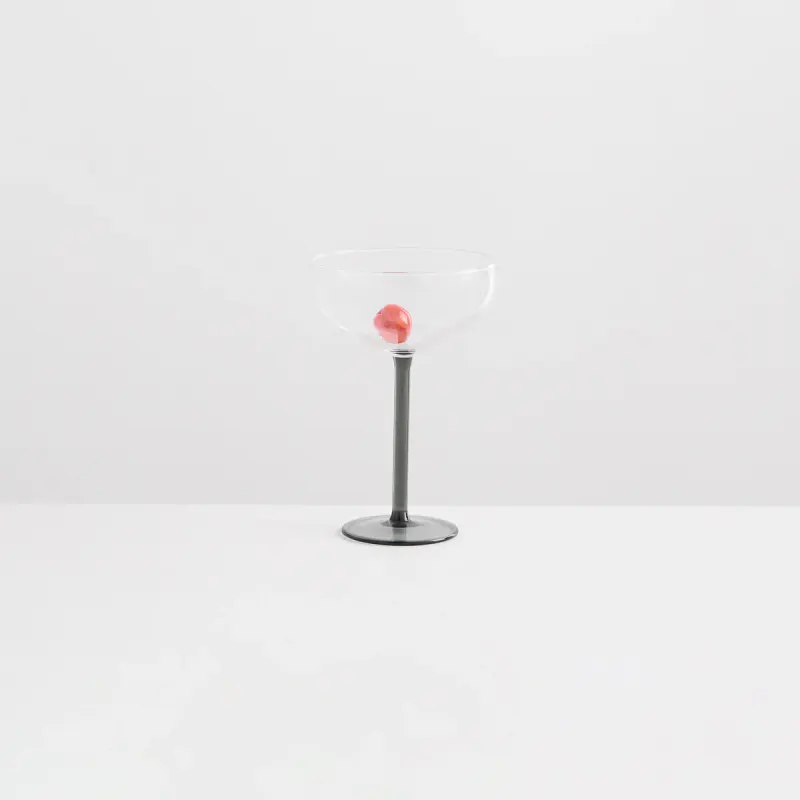 Manhattan Glass | Smoke & Red