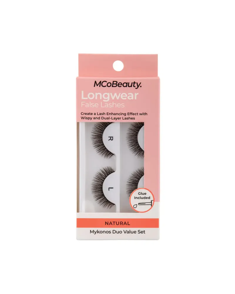 Longwear False Lashes - Mykonos Duo Value Set
