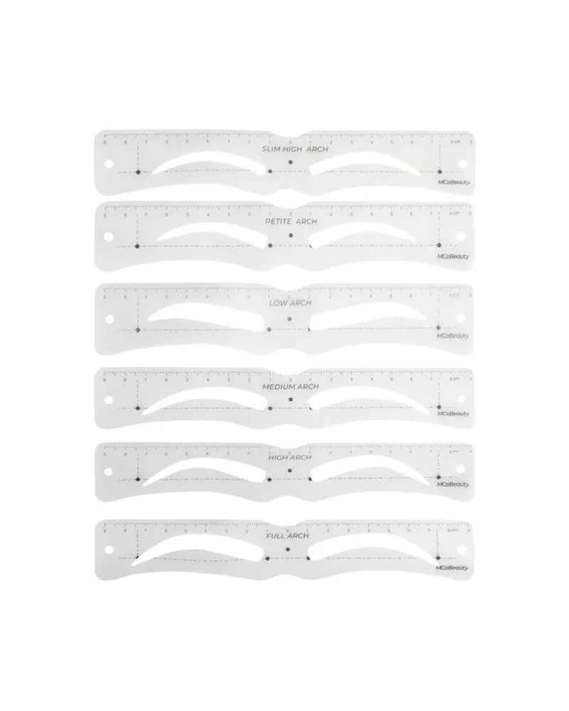 Reusable Brow Stencils 6 Pack