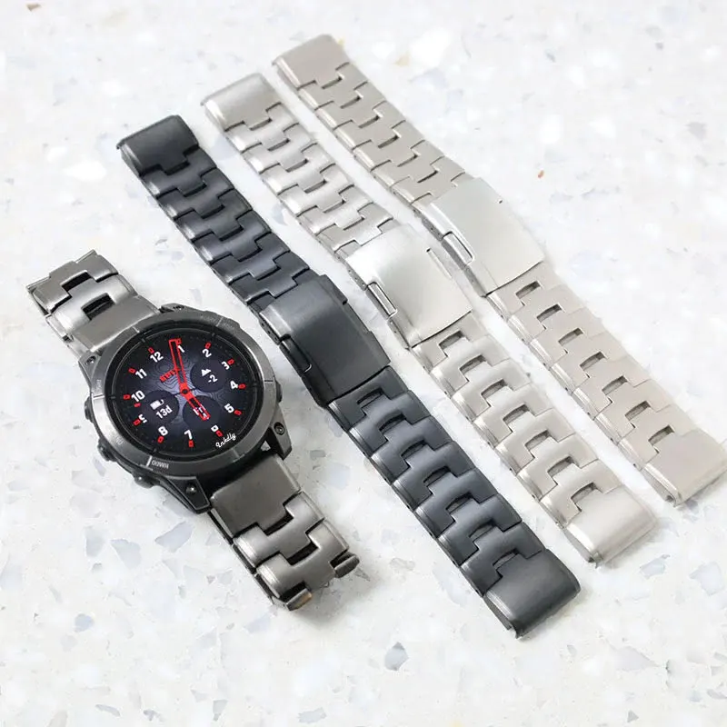 Evo Titanium Garmin Epix Gen 2 Bands Replacement Quick Change