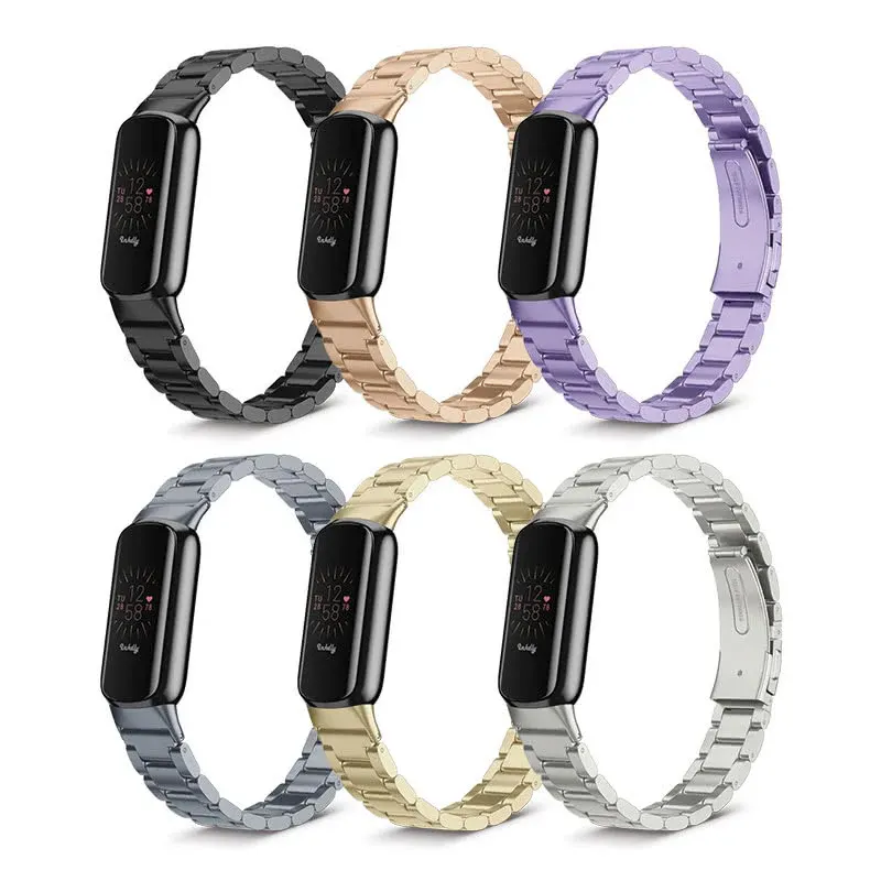 Boss Fitbit Luxe Band Replacement Stainless Link