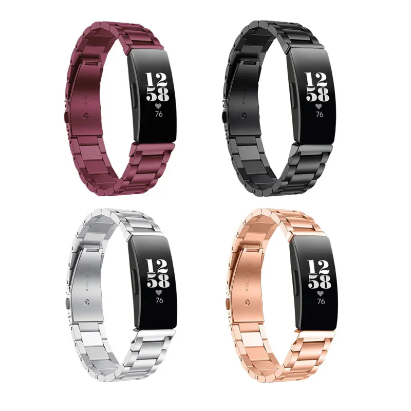 Boss Fitbit Inspire & Inspire HR Band Replacement Stainless Link