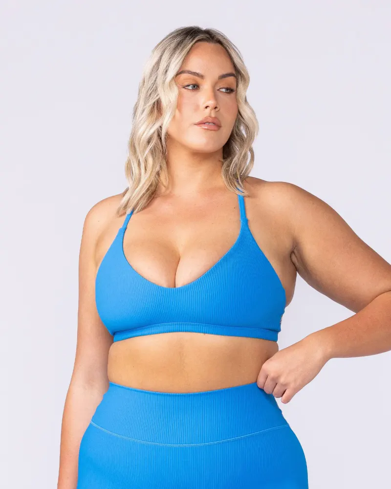 Fantasy Rib Bralette - Malibu
