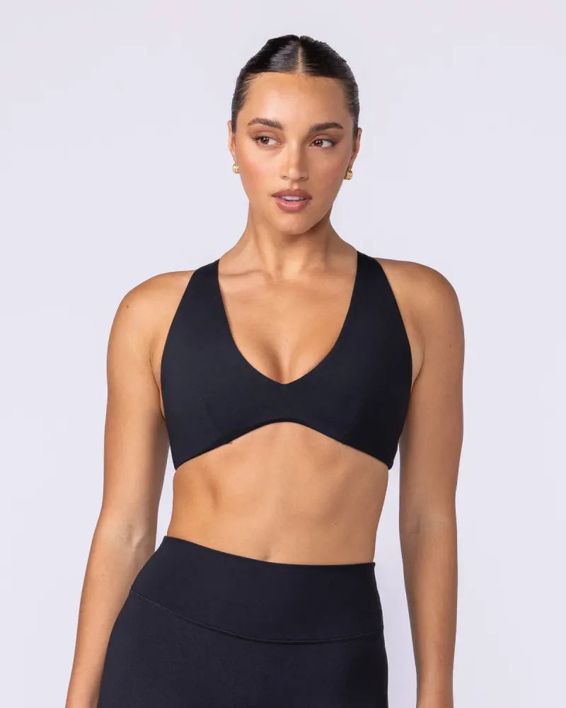 Lustre Bralette - Black