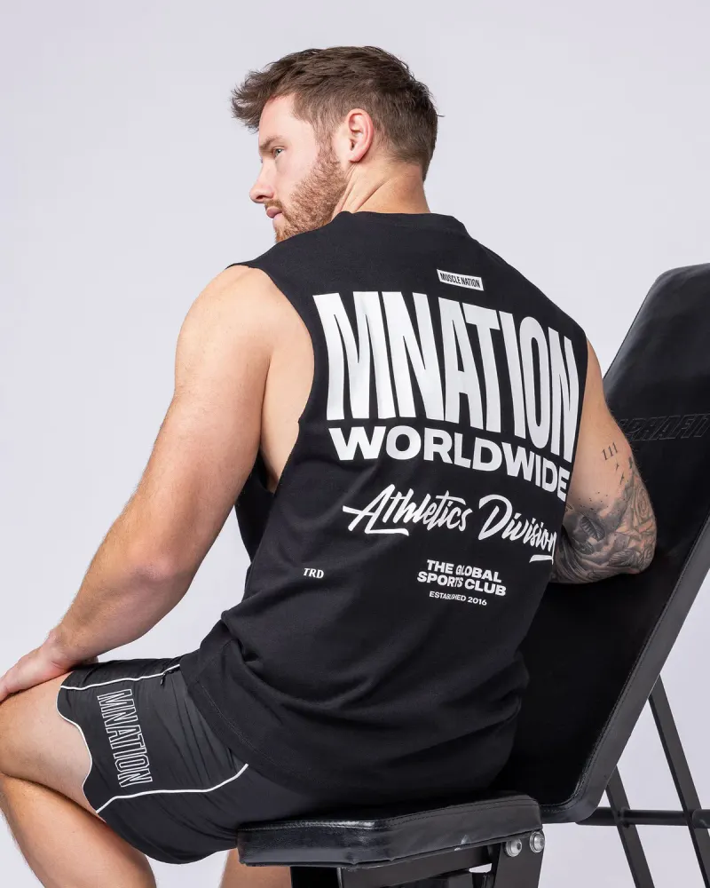 Athletic Division Muscle Tank - Black