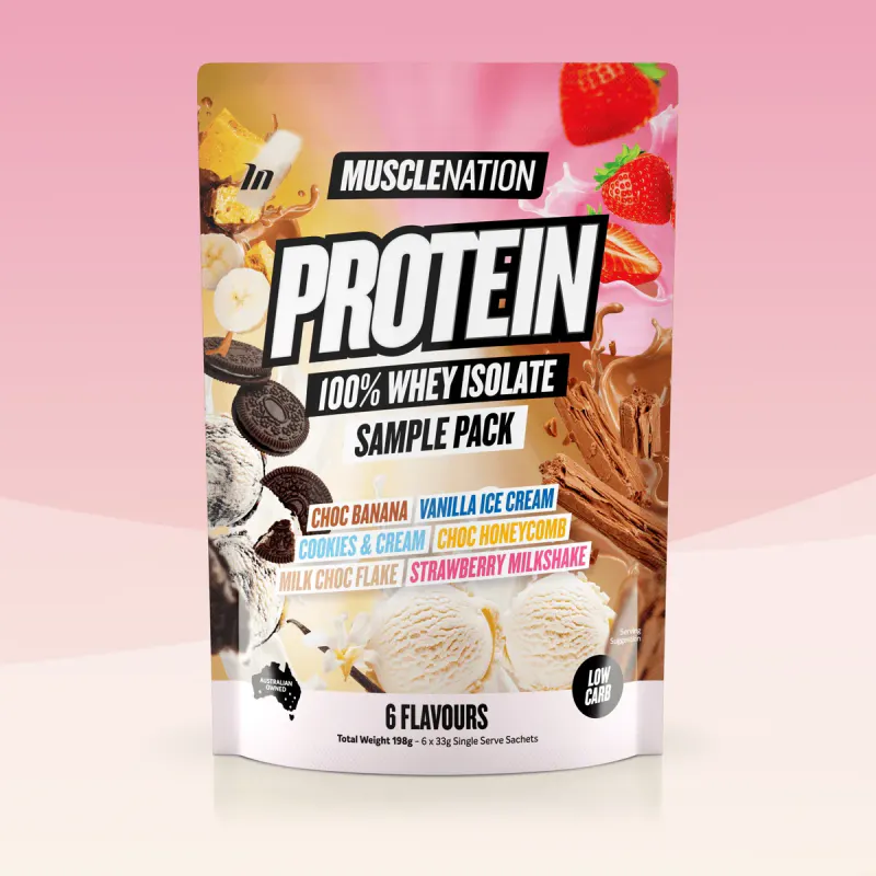 WHEY Protein Isolate - Sample Pack - 6 Flavours