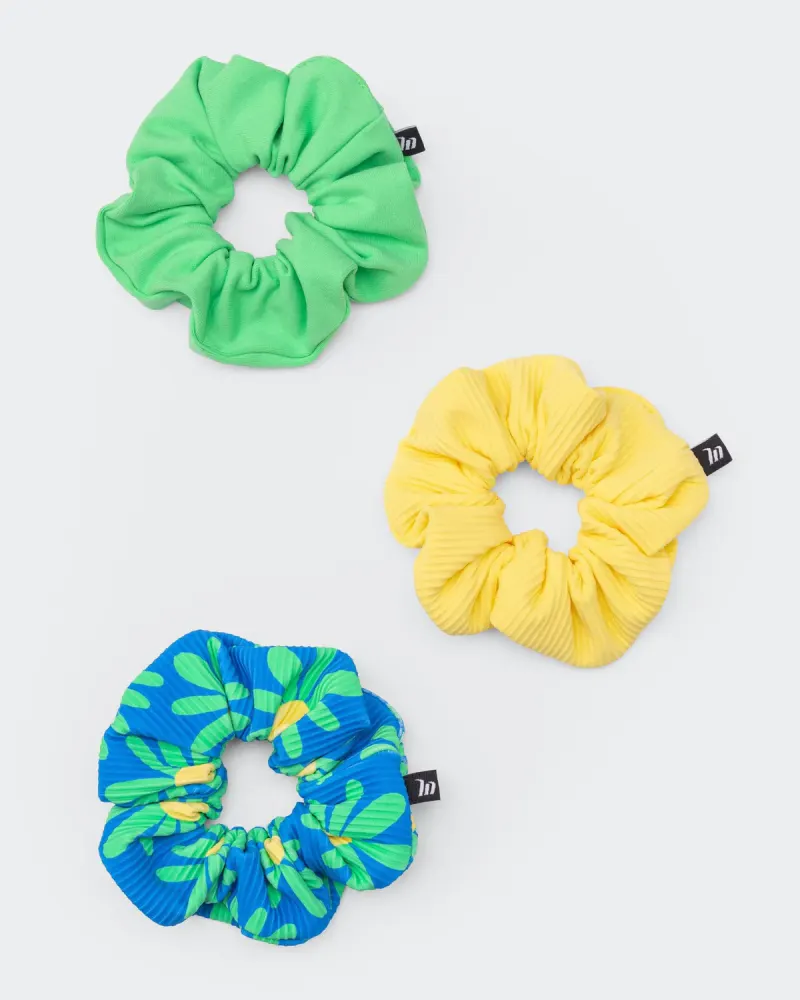 Scrunchie Pack - Malibu Petals Multi