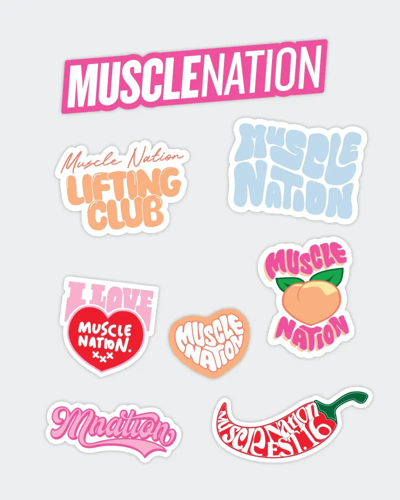 MN Sticker Pack - Summer Brights