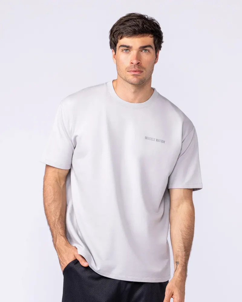 Essential Regular Fit Tee - Quiet Grey