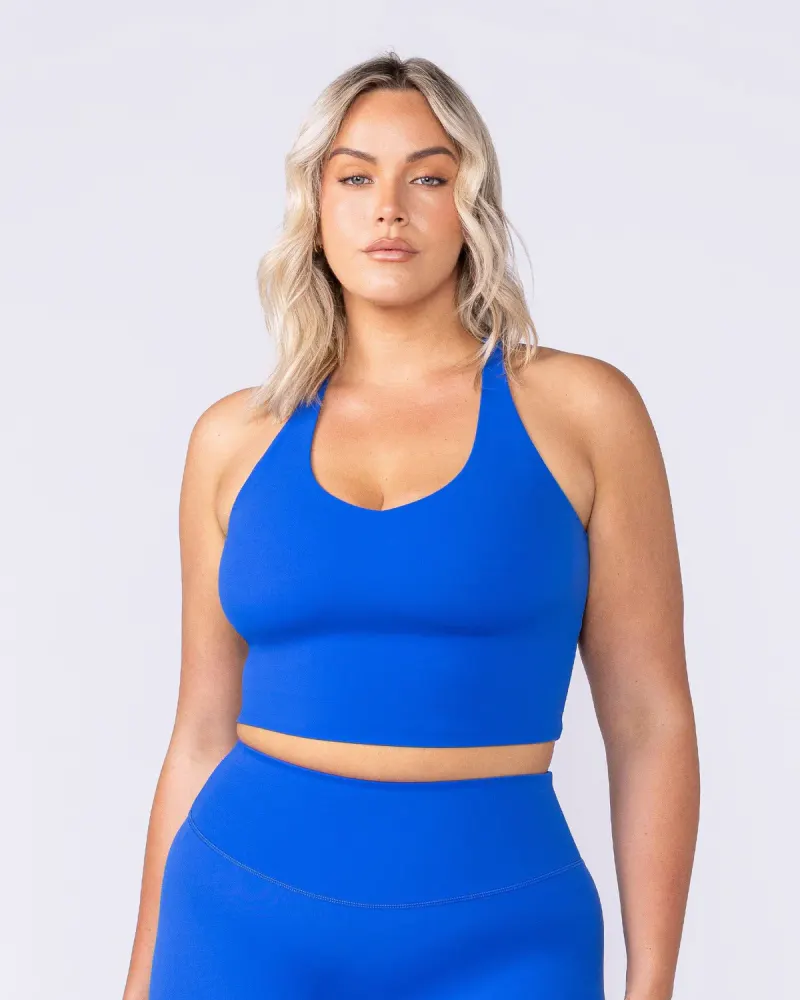 Active Form Cropped Tank - Bondi Blue