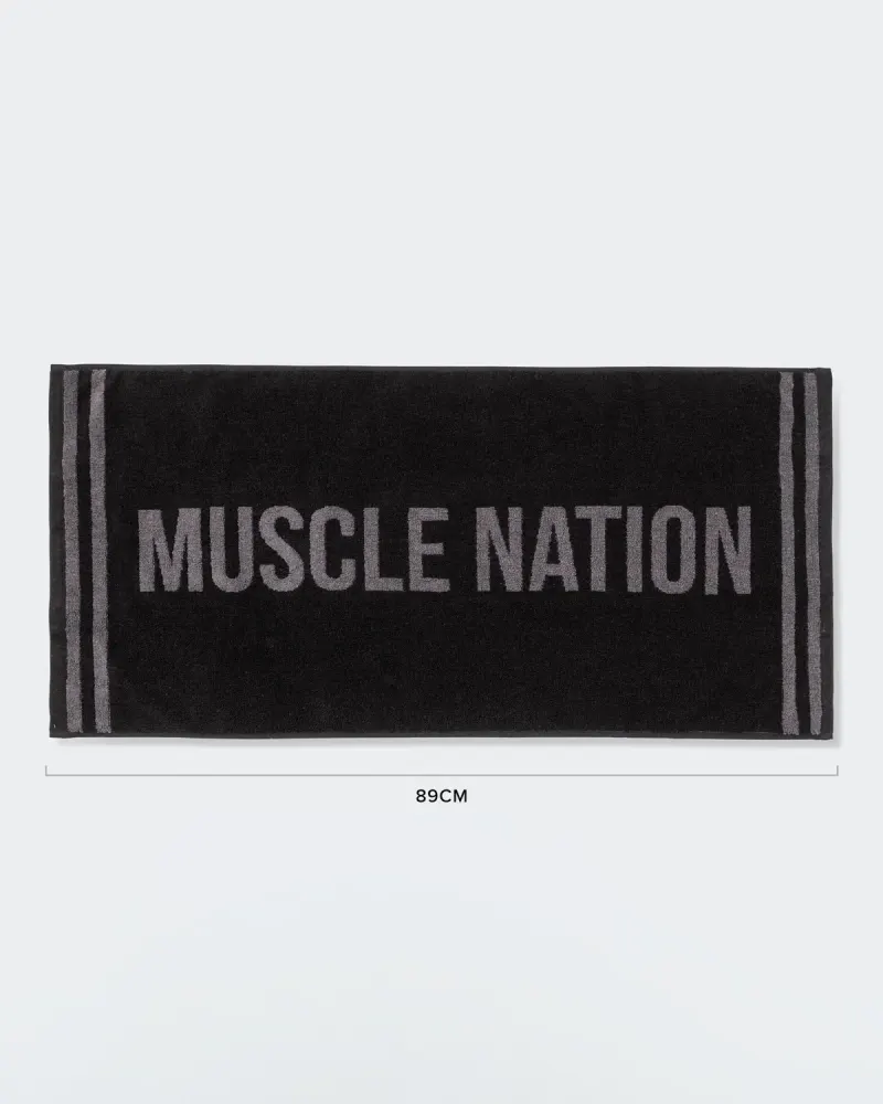 Sweat Towel - Black / Tornado