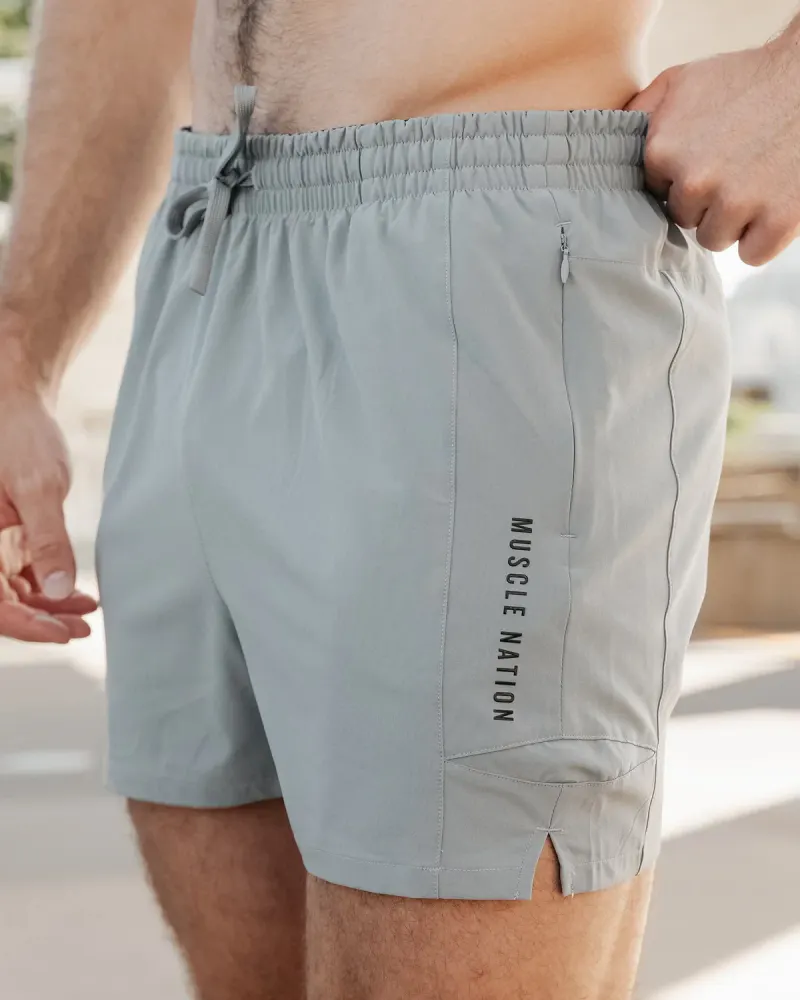 Streamline Training 3" Shorts - Jet Grey