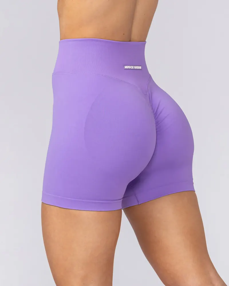Sculpt Seamless Midway Shorts - Orchid
