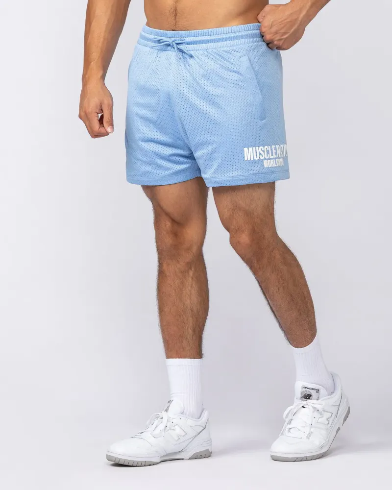 Worldwide Lay Up 3.5" Shorts - Sky