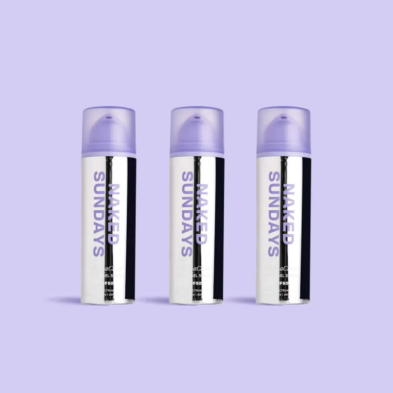 Jumbo Size Trio Variant - CabanaClear™ SPF50 Water Gel Serum