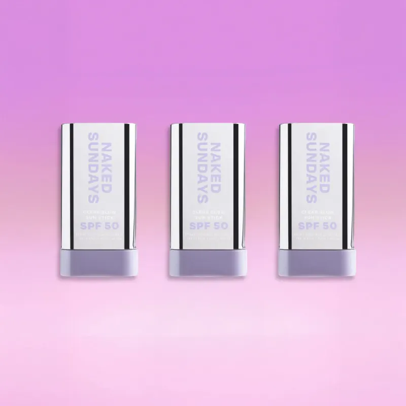 SPF50 Clear Glow Sun Stick Trio
