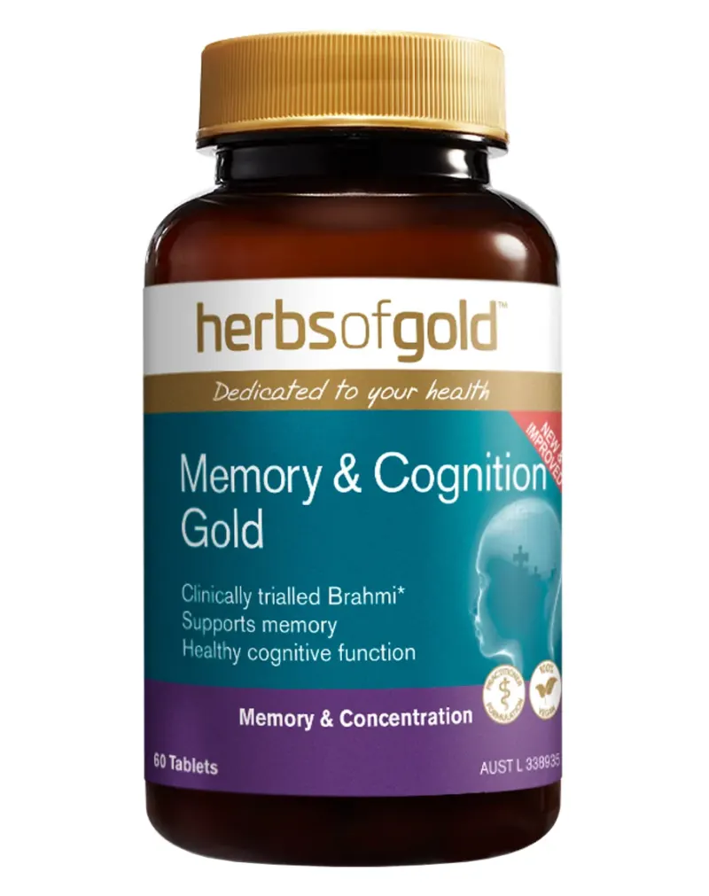 Memory & Cognition Gold by Herbs of Gold