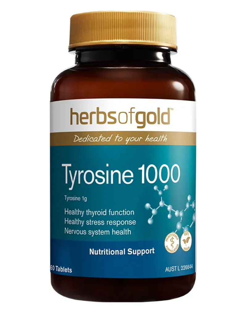 Tyrosine 1000 by Herbs of Gold
