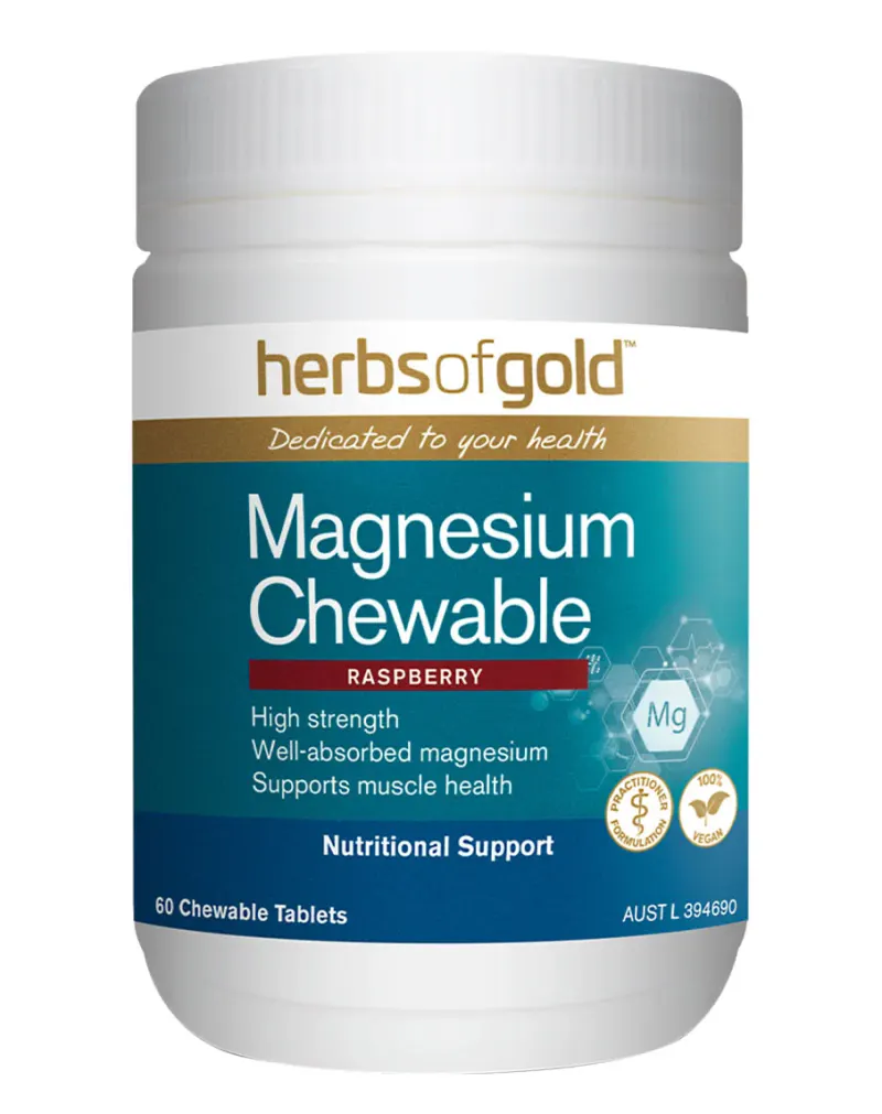 Magnesium Chewable by Herbs of Gold