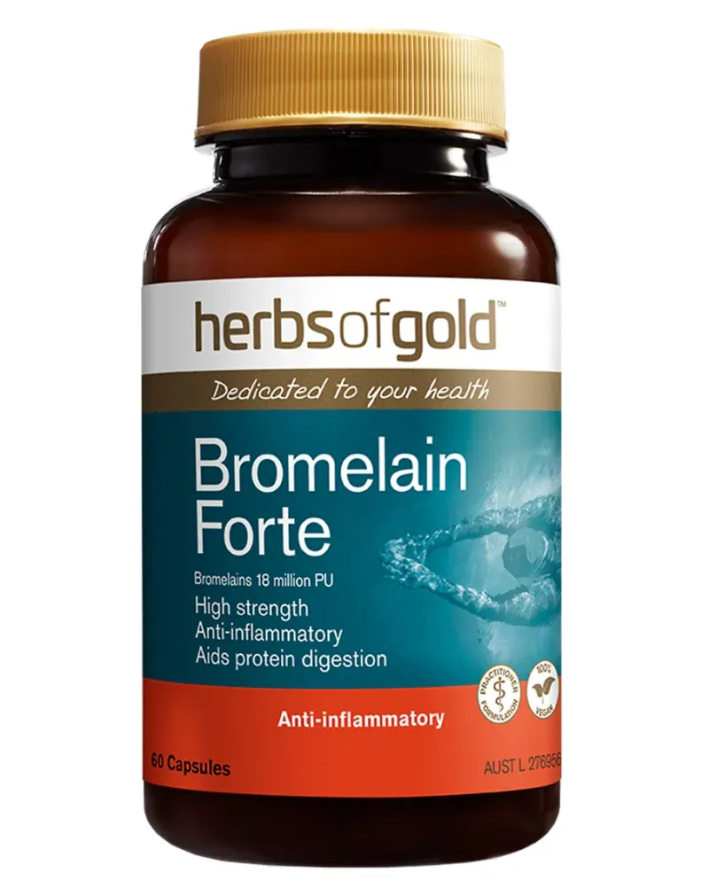 Bromelain Forte by Herbs of Gold