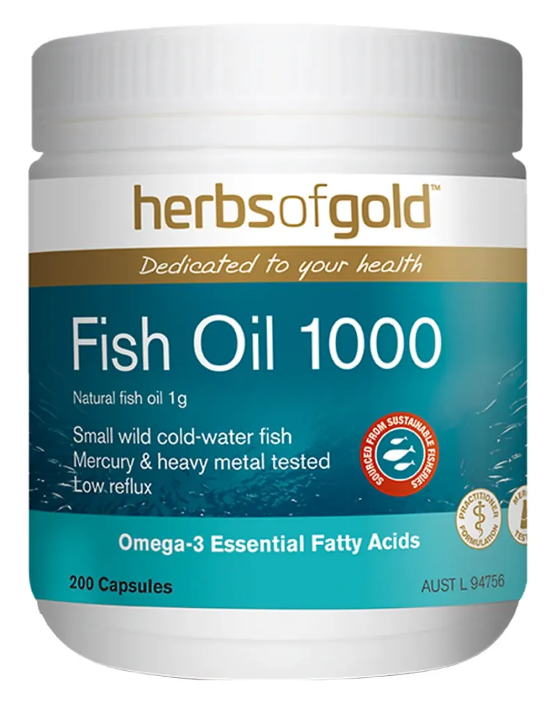 Fish Oil 1000 by Herbs of Gold