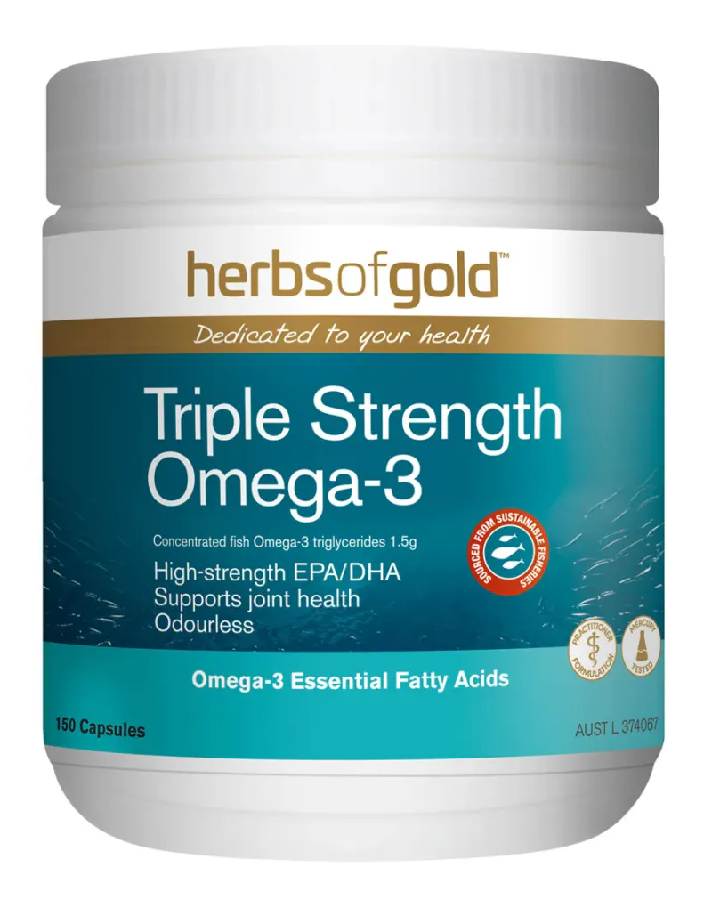 Triple Strength Omega-3 by Herbs of Gold