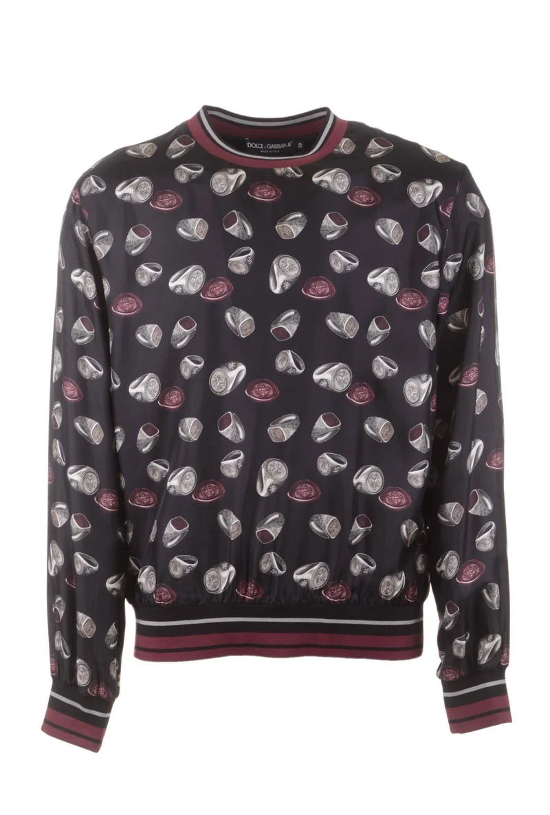 Dolce & Gabbana Men Rings Sweatshirt