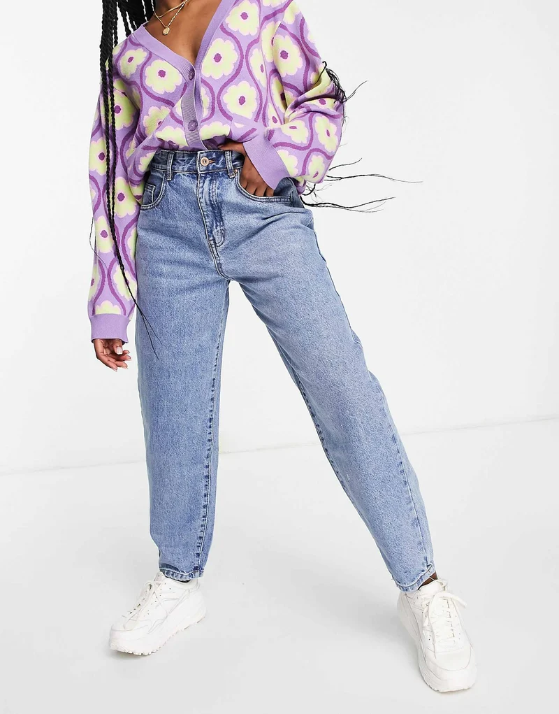 Cotton:On Slouchy Mom Jean In Dark Wash Blue