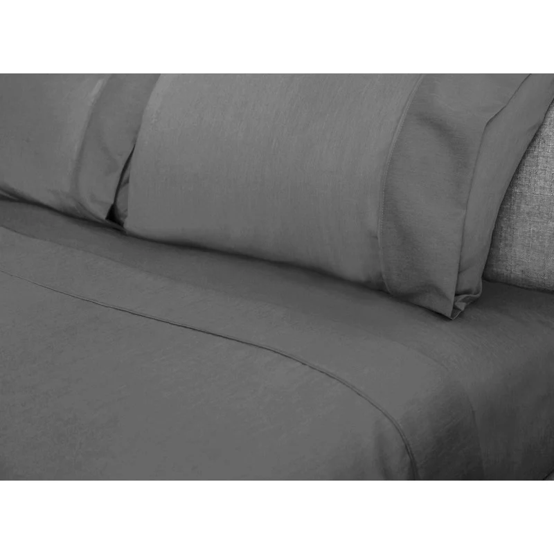 Ramesses Original 2000TC Antibectiral Bamboo Sheet Set - Charcoal