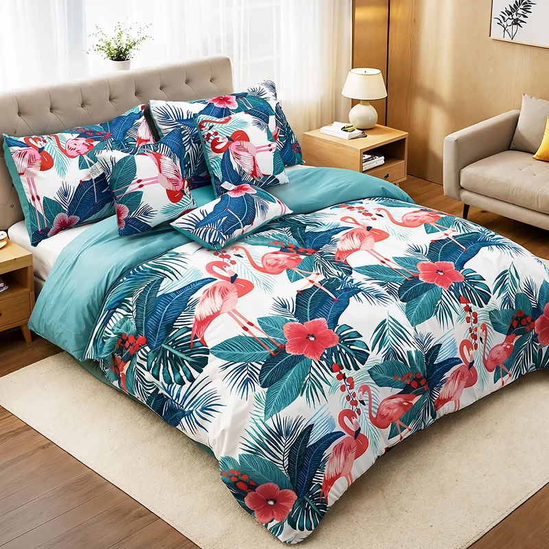 Ramesses 6Pcs Bedroom Pack - Flamingos