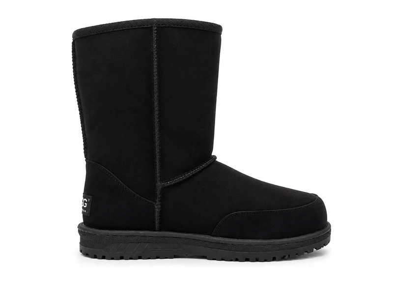 Australian Leather Ugg Classic Long - Black - AU4