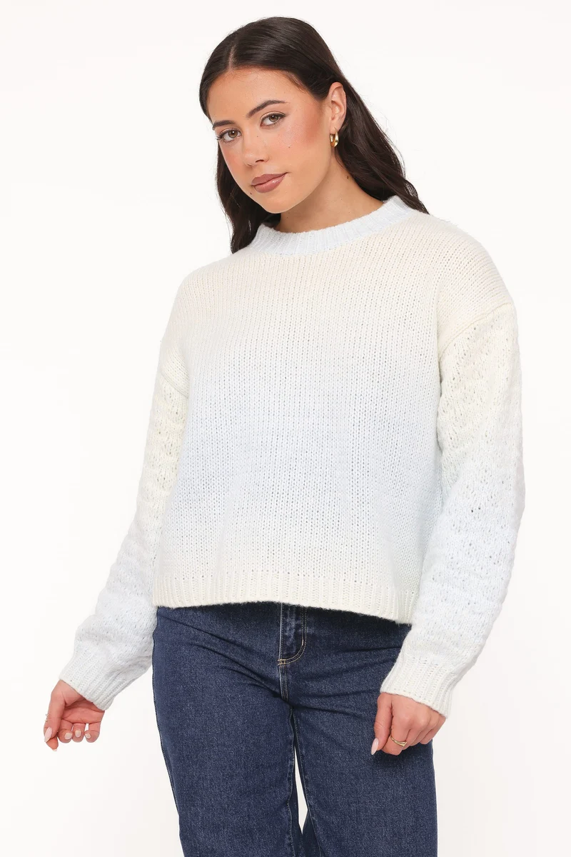 Arwen Ombre Sweater - Blue Multi