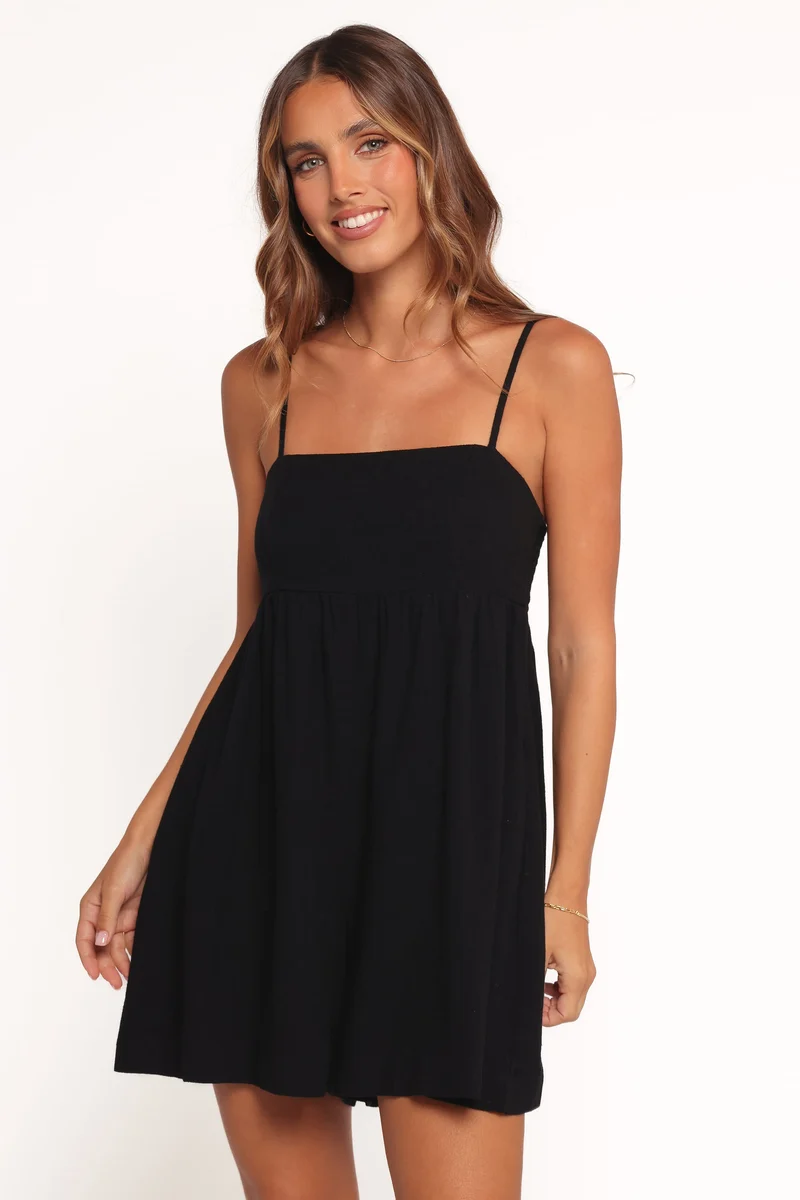 Quinley Playsuit - Black
