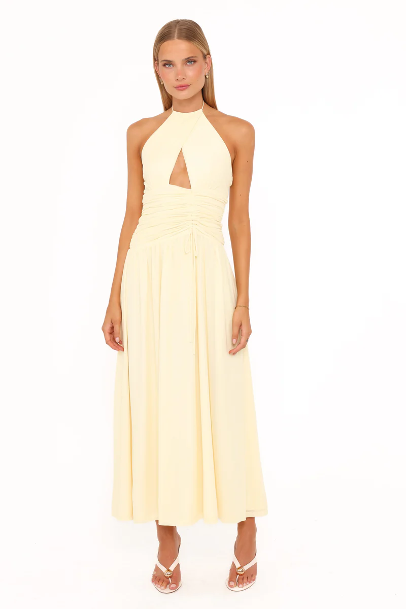 Kylee Maxi Dress - Butter Yellow