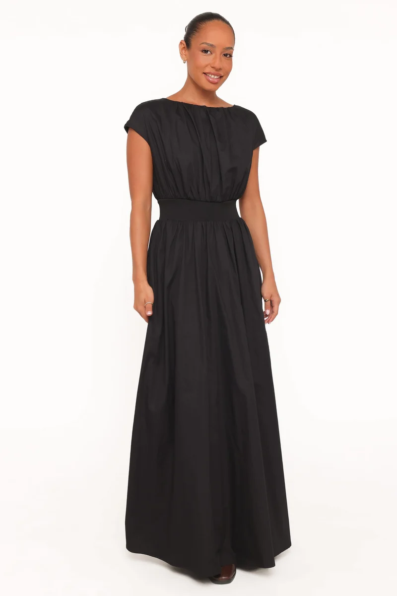 Lesley Maxi Dress - Black