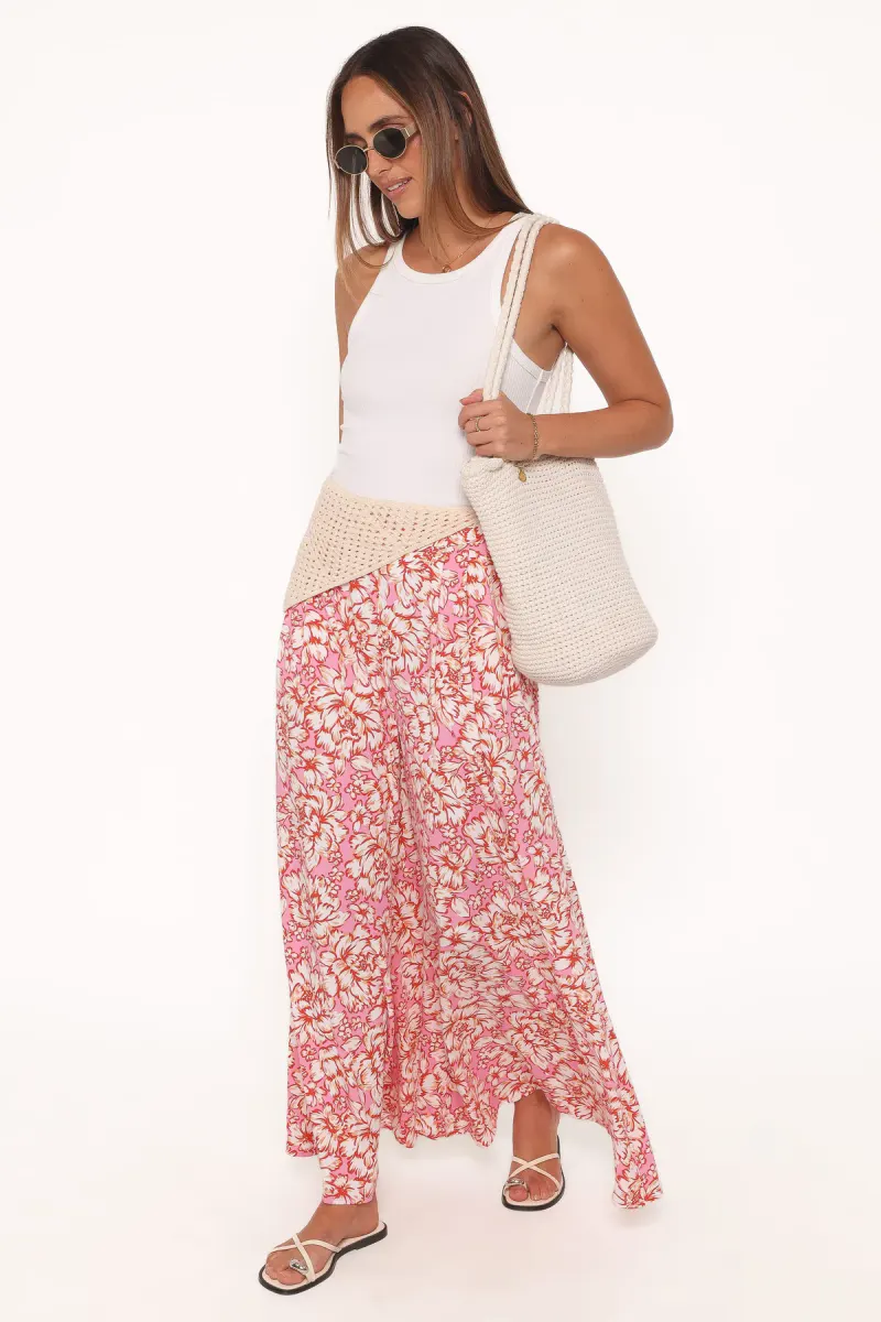 Lessie Pants - Pink Floral