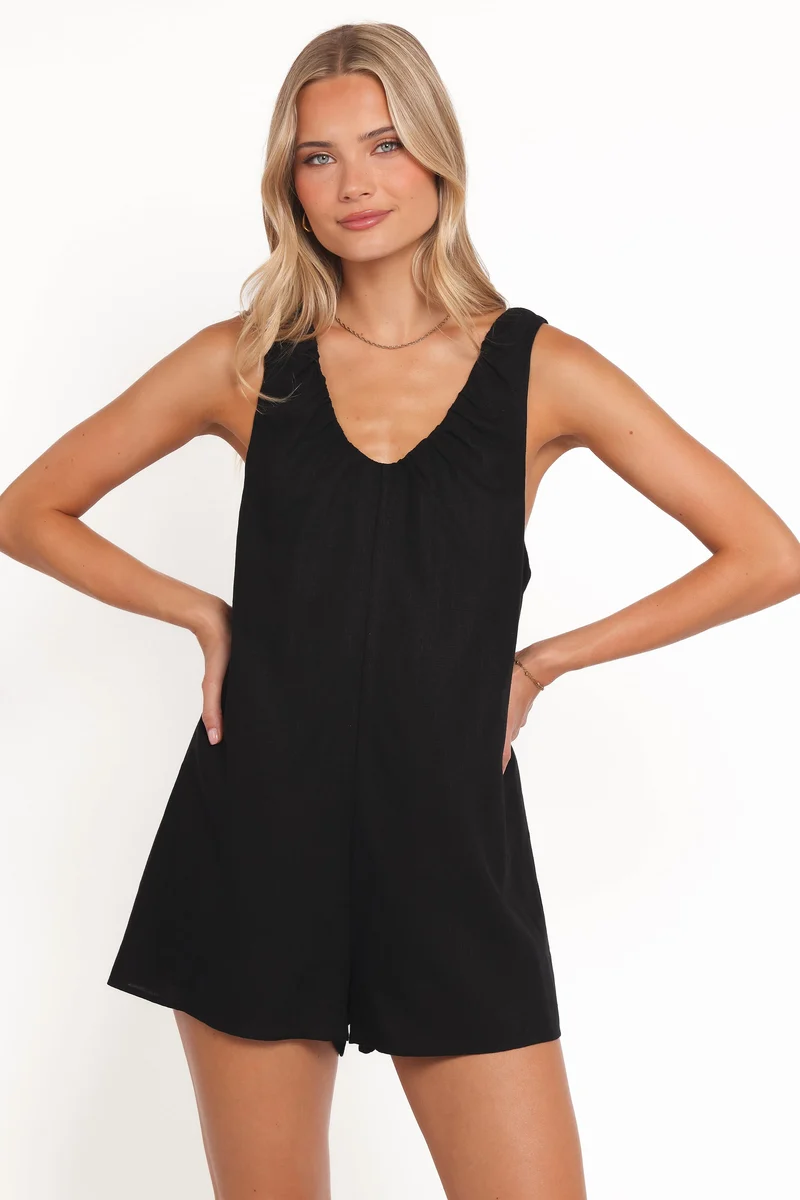 Archer Playsuit - Black