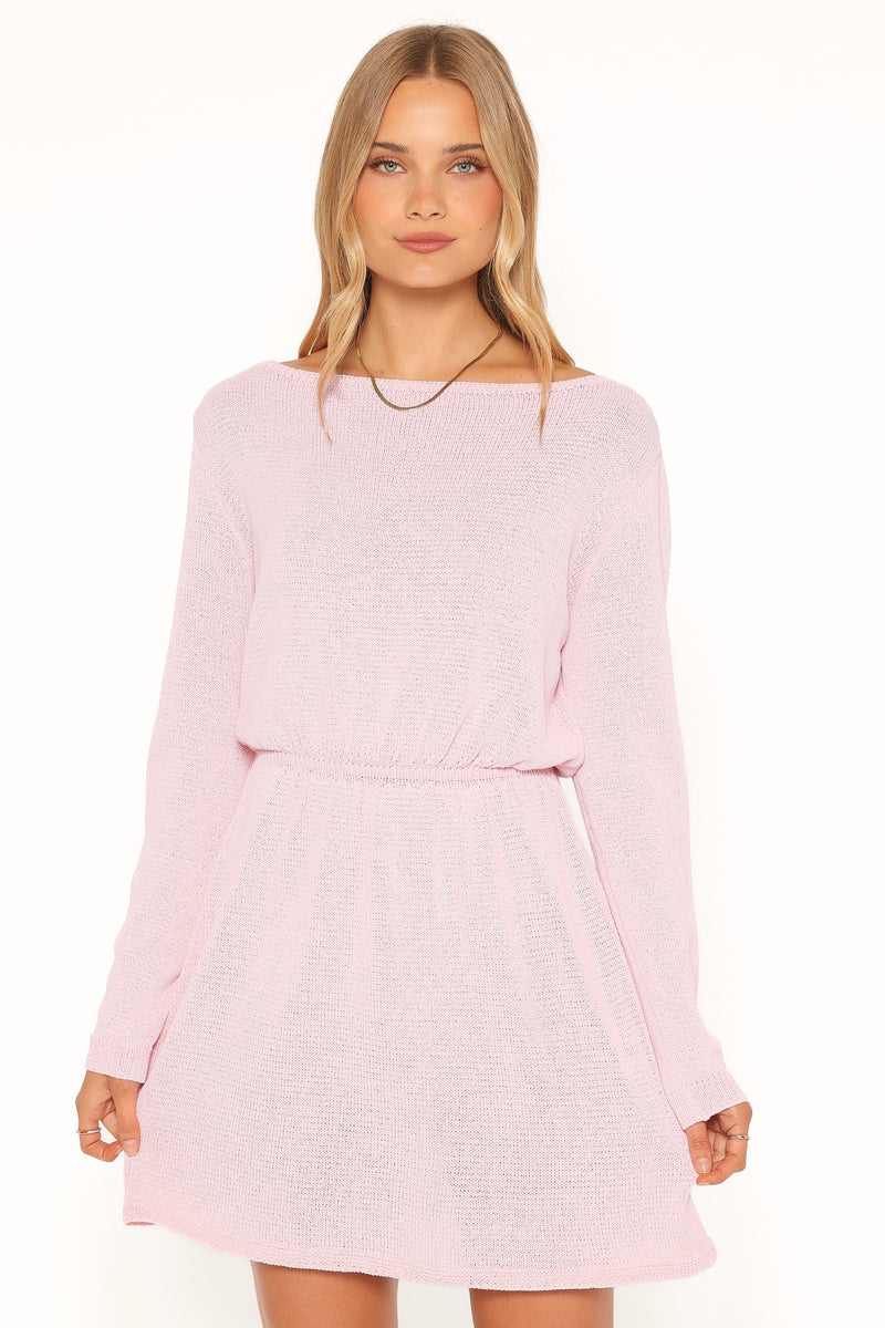 Lois Mini Dress - Pink