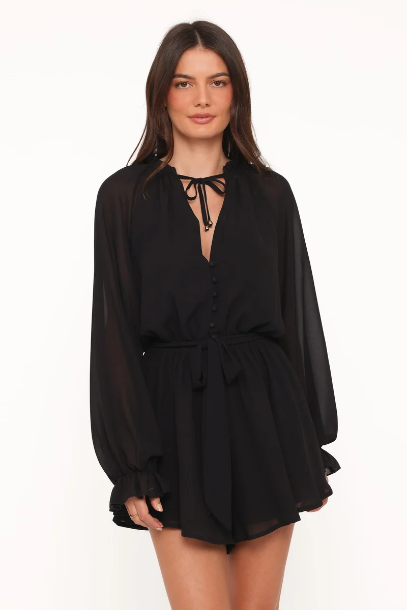 Michelle Playsuit - Black
