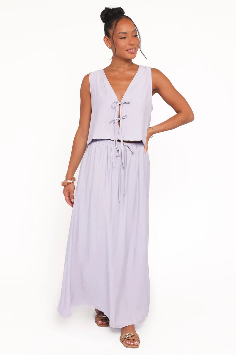 Captie Skirt Set - Lavender
