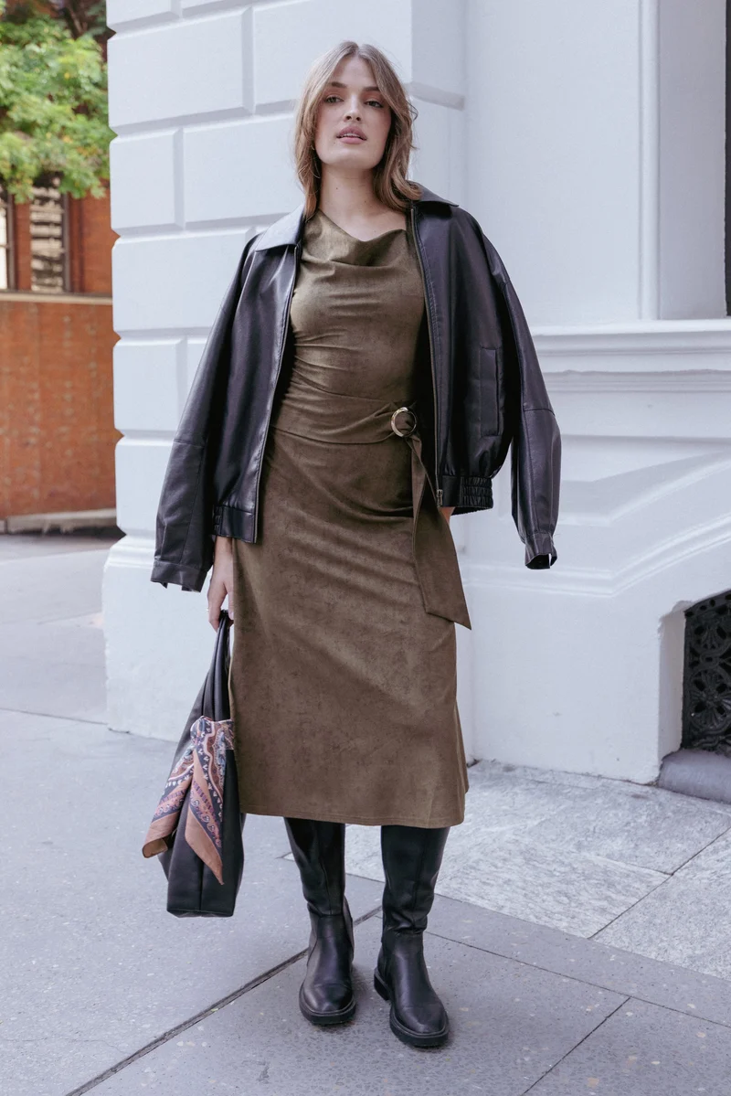 Lovlin Maxi Dress - Olive