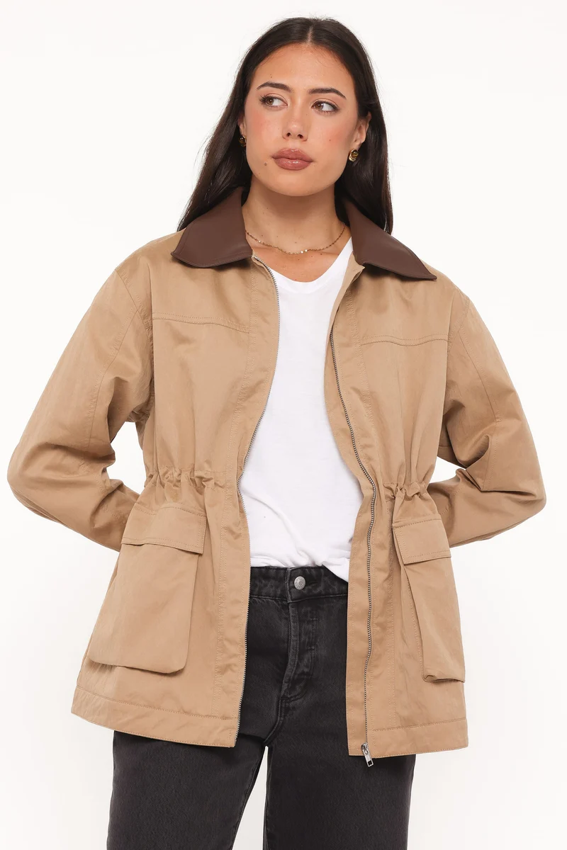 Marissa Anorak Jacket - Khaki