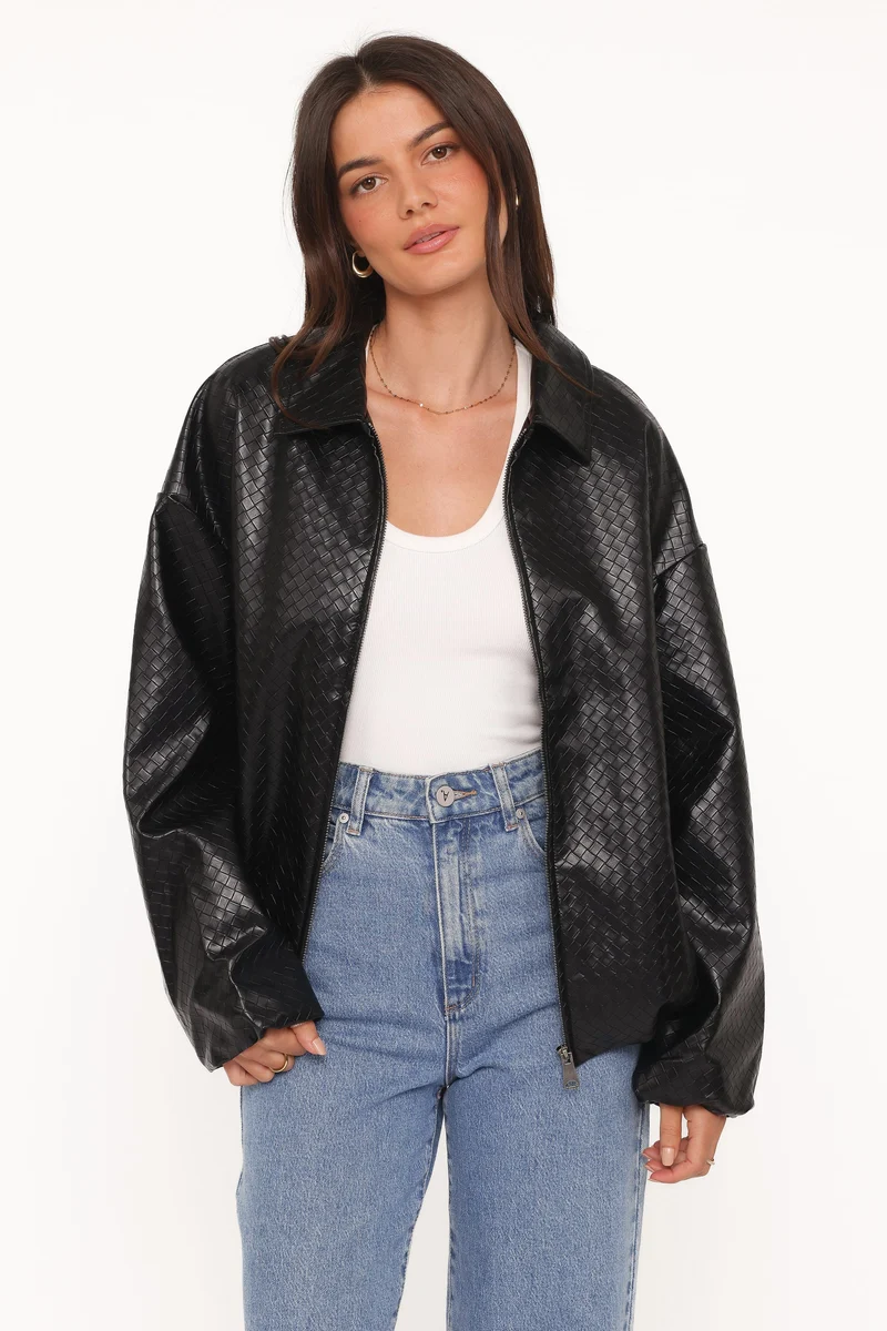 Bobbie Bomber Jacket - Black