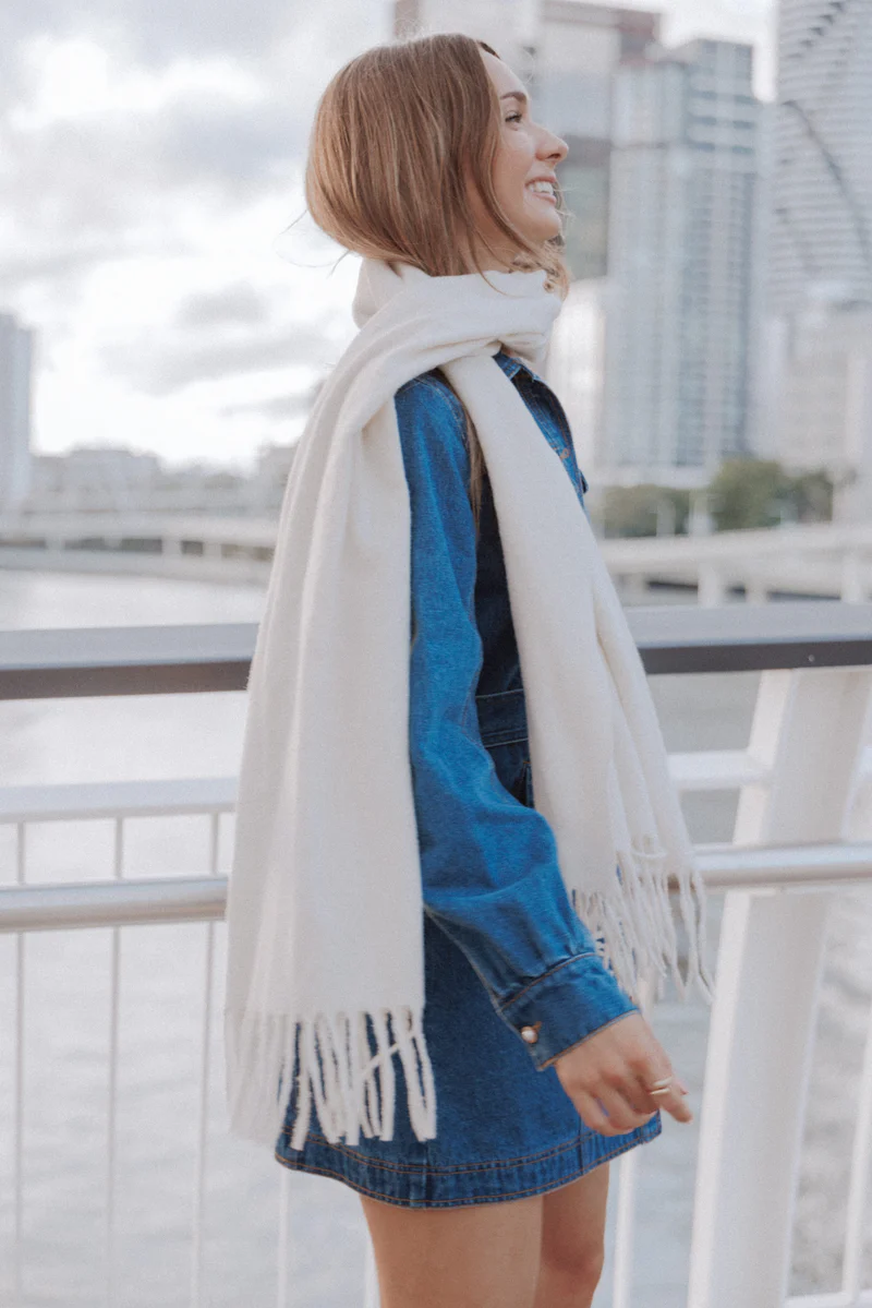 Eleanor Scarf - Cream
