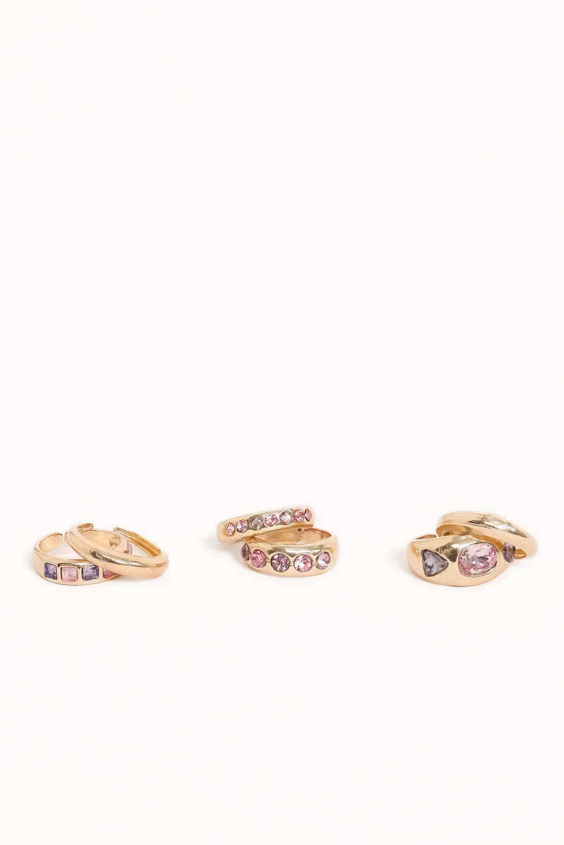 Sofia Ring Set - Multi