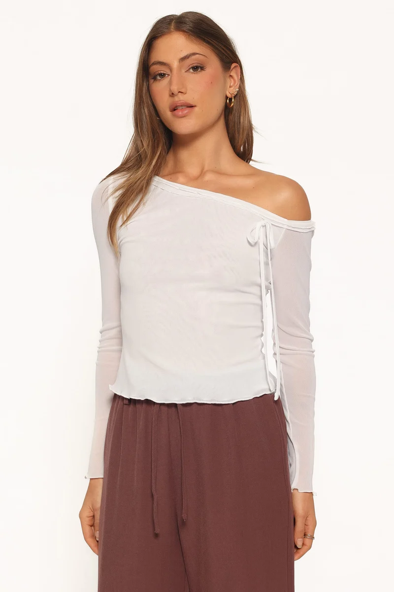 Seth Knit Top - White