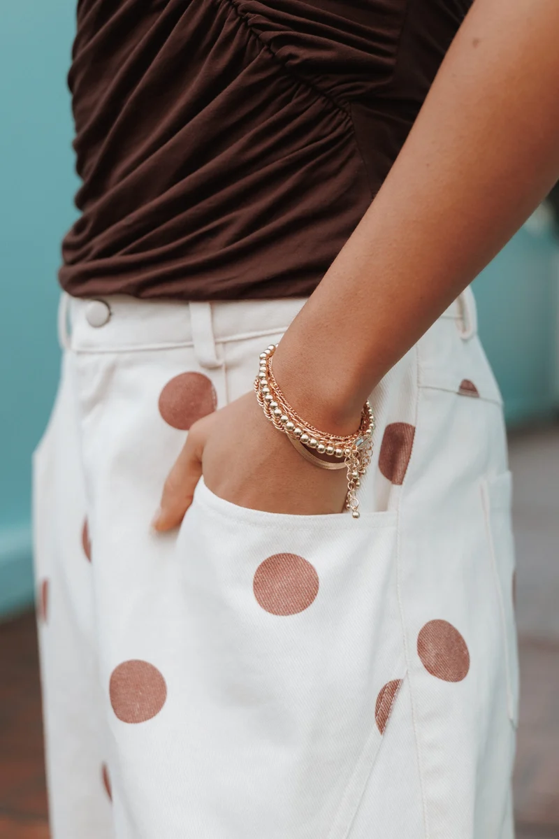 Natalia Bracelet Set - Gold
